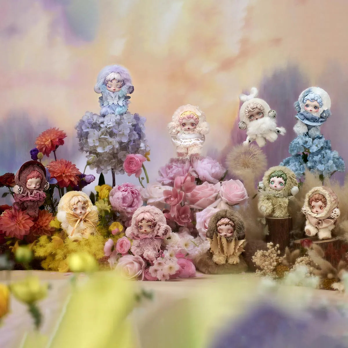 SkullPanda L'impressionnisme Series Plush